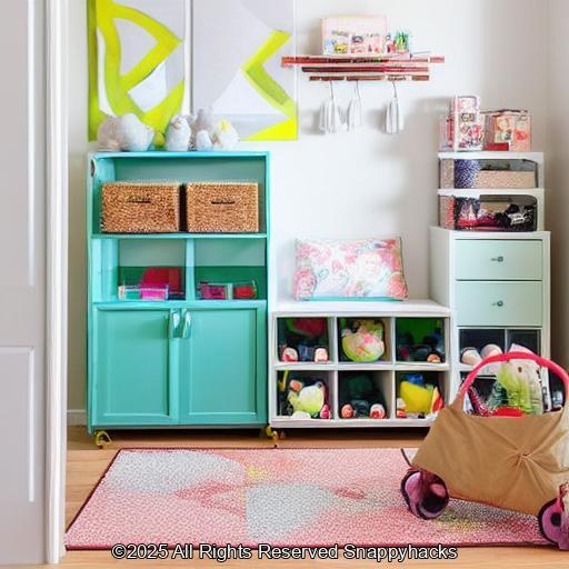 Before and after: tidying up