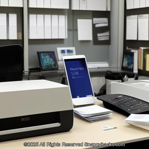 No Fax Machines Needed, Please!